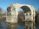 Pont Ambroix in Ambrussum CCBY Clem Rutter at-wikimedia.commons
