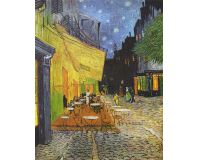 Vincent van Gogh: Caféterrasse bei Nacht CC0-at-wikimedia.commons
