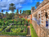 Palastgarten in Sevilla CC0 at-Pixabay
