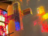 Lichtkreuz von Ludger Hinse © Wolfgang Heinecker

